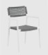 Set 4 sillas Ontario gris