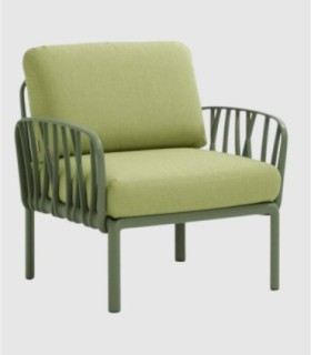 Butaca Komodo agave avocado