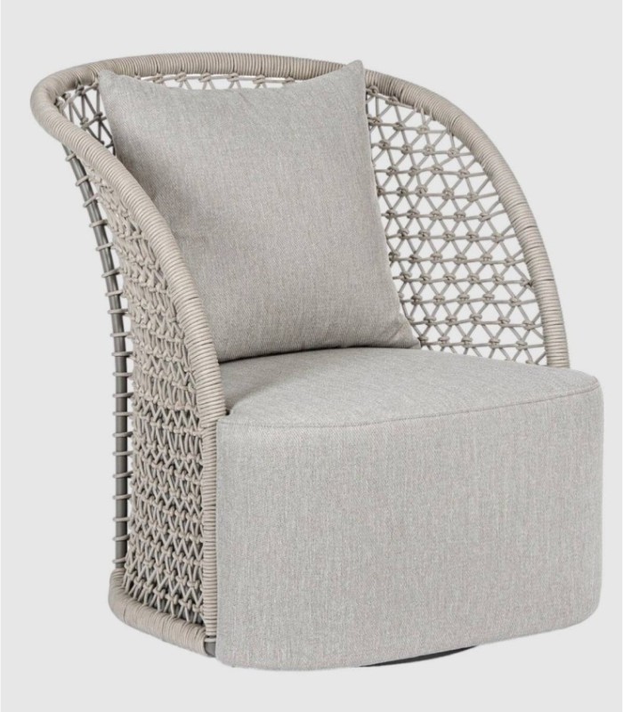 Cuyen sand swivel armchair