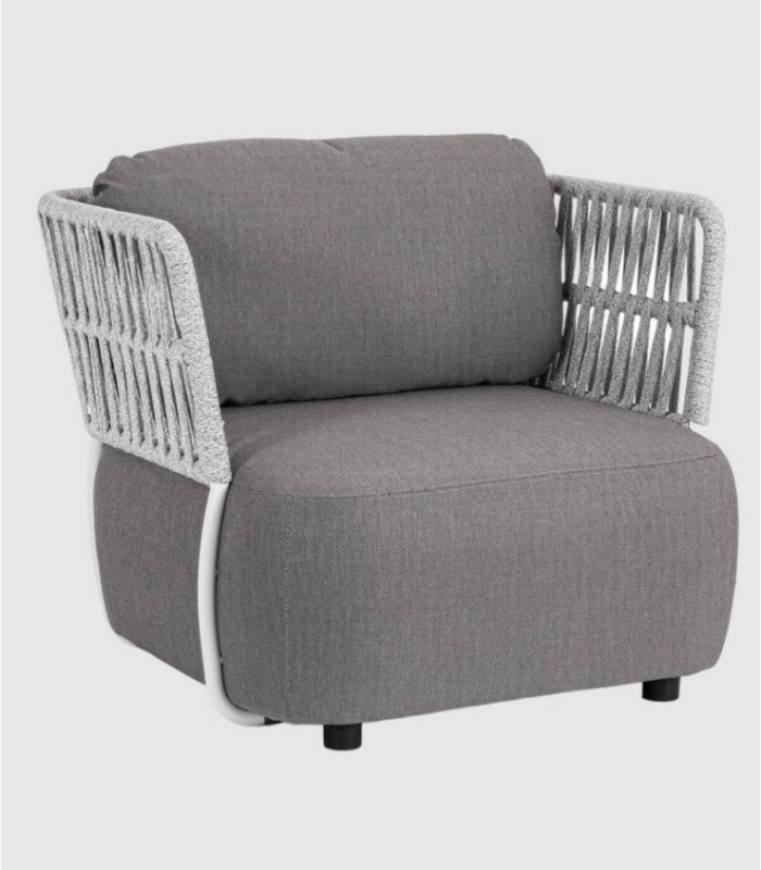 Butaca cuerda gris Palmer