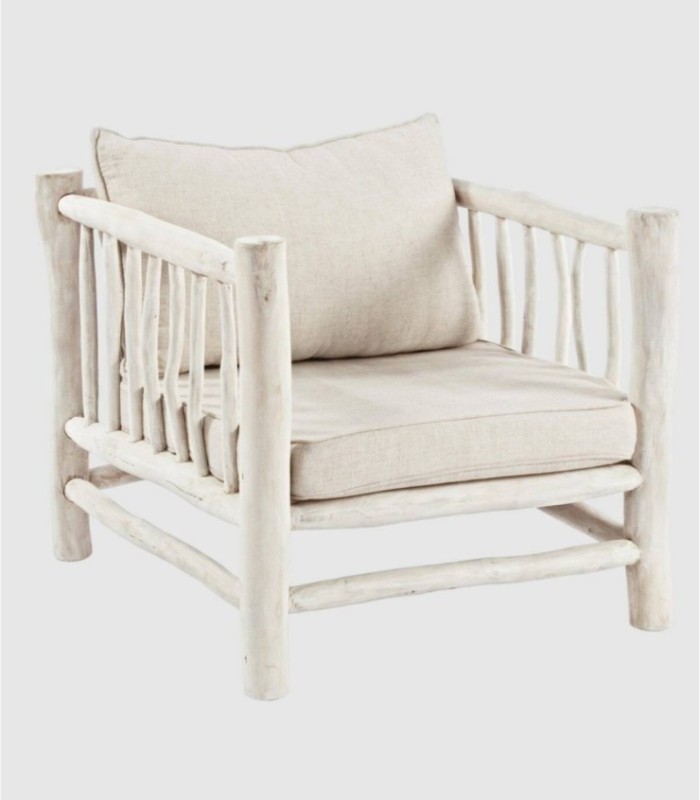Butaca madera blanca Sahel