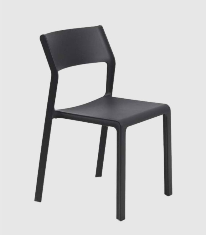 Set of 4 Trill Bistrot black chairs