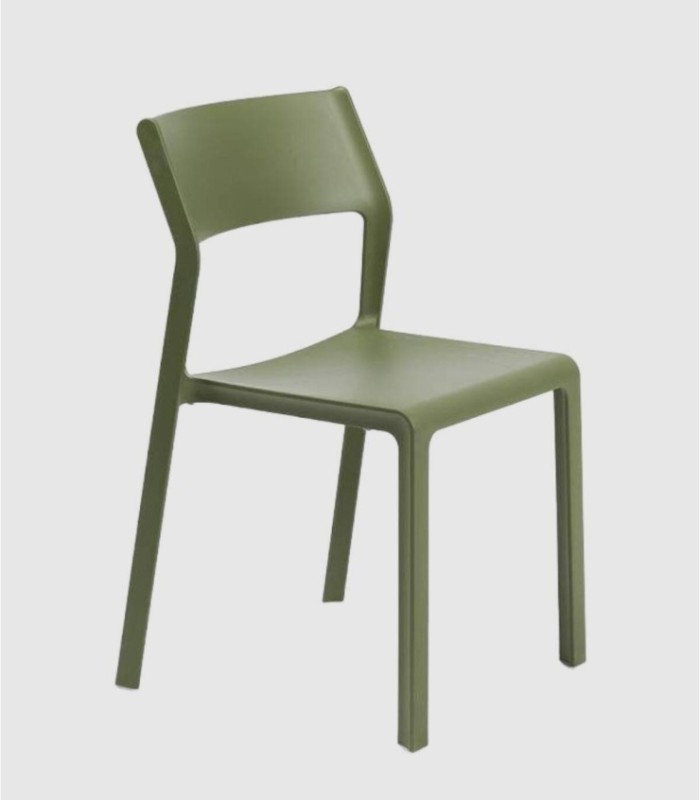 Set van 4 Trill Bistrot stoelen van agavehout