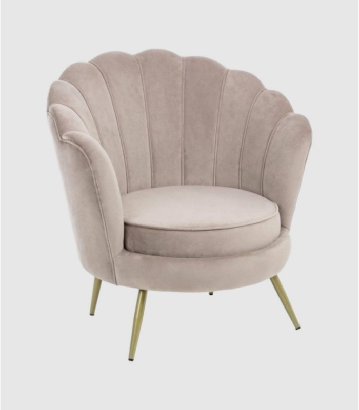 Giliola light gray armchair.