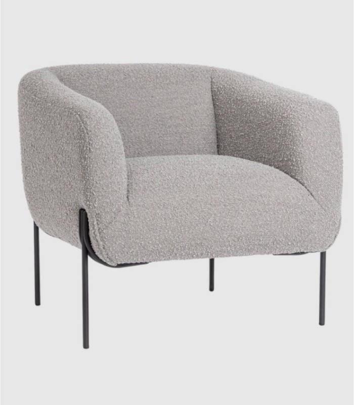 Claudine grijze fauteuil