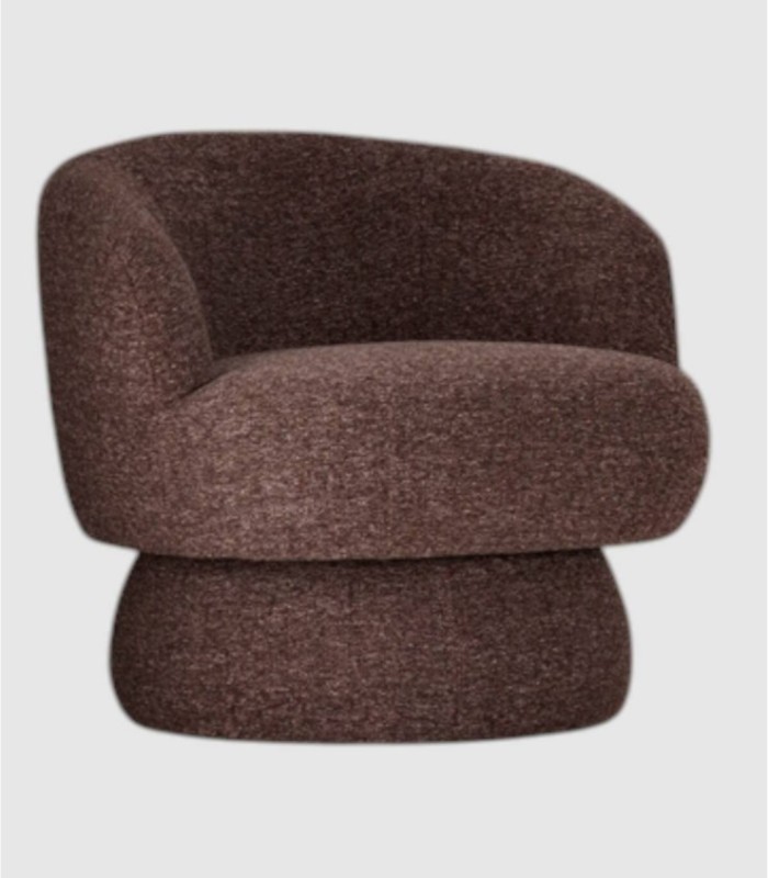 Sillón giratorio Sogu violeta