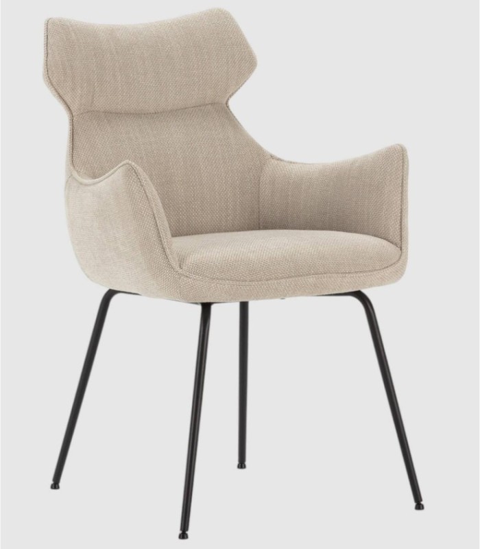 Set van 2 beige Taka fauteuils