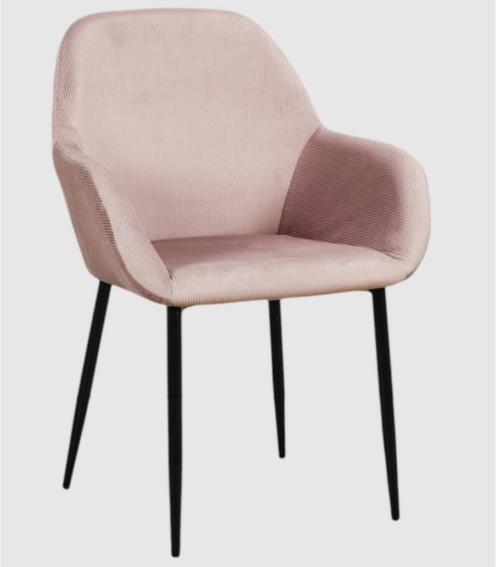 Set 2 sillones Giulia rosa