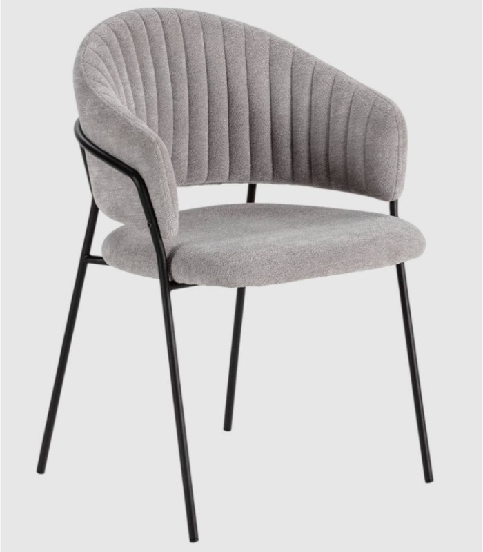 Pack of 2 Terwu grey chairs