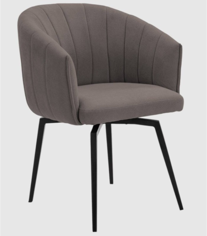 Sillón Tarey gris oscuro