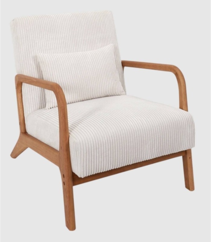 Scott beige armchair