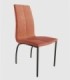 Silla tapizada salmón Niza