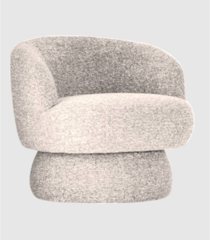 Sillón giratorio Sogu beige