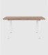 Mesa Oslo madera aluminio