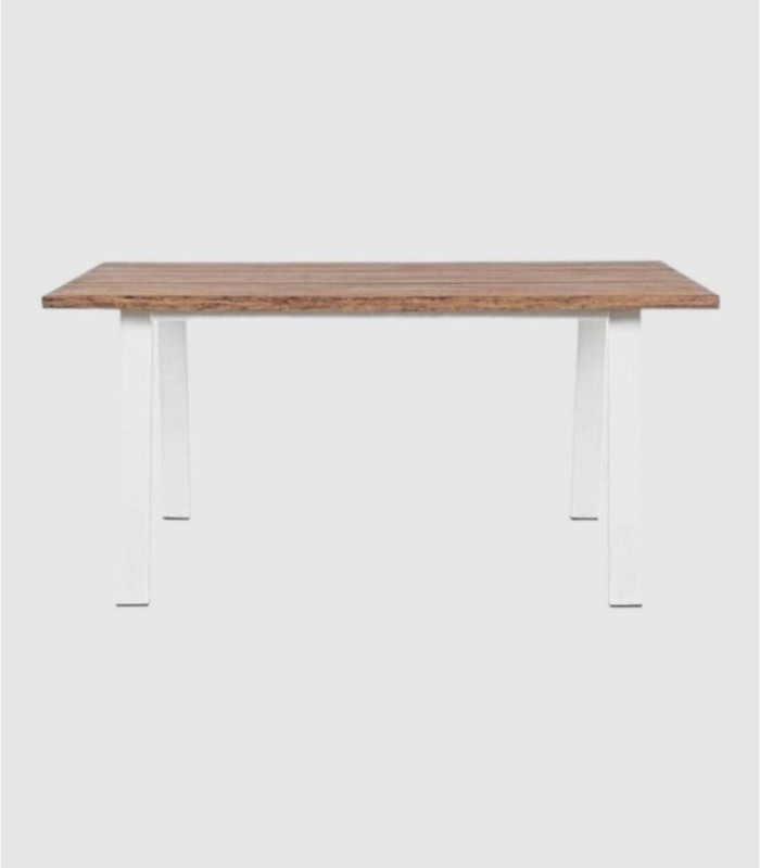 Oslo houten aluminium tafel