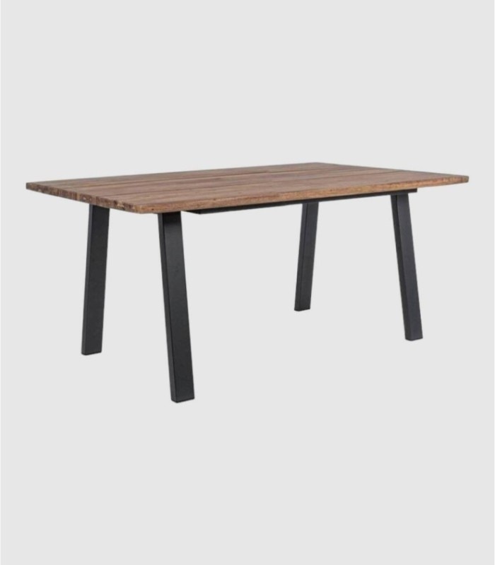 Oslo wood aluminum table