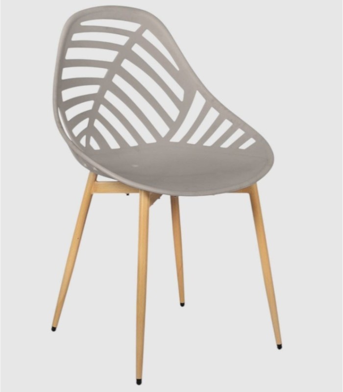 Set 4 sillas exterior Alameda marrón