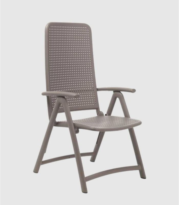 Sillón plegable Darsena tortora