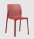Silla plástico Bit coral