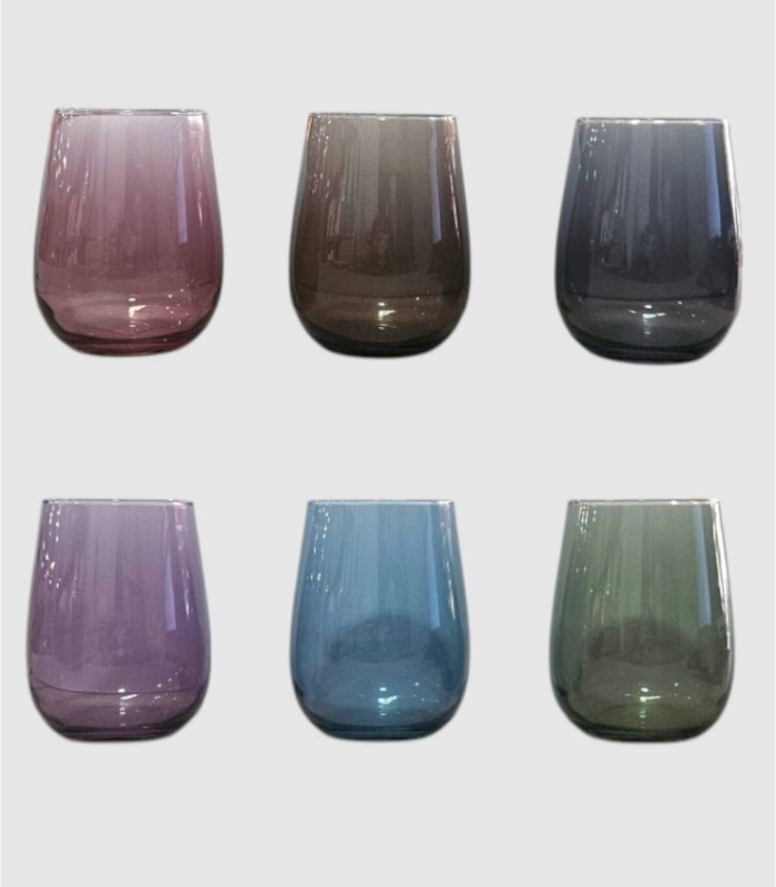 Conjunto de Vasos Multicolor