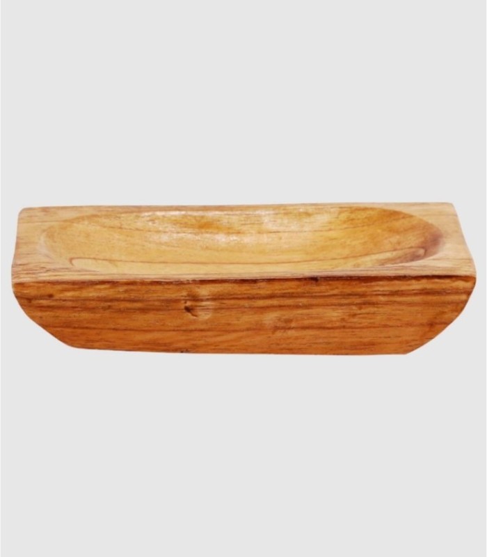 Rechthoekig houten voorgerechtbord