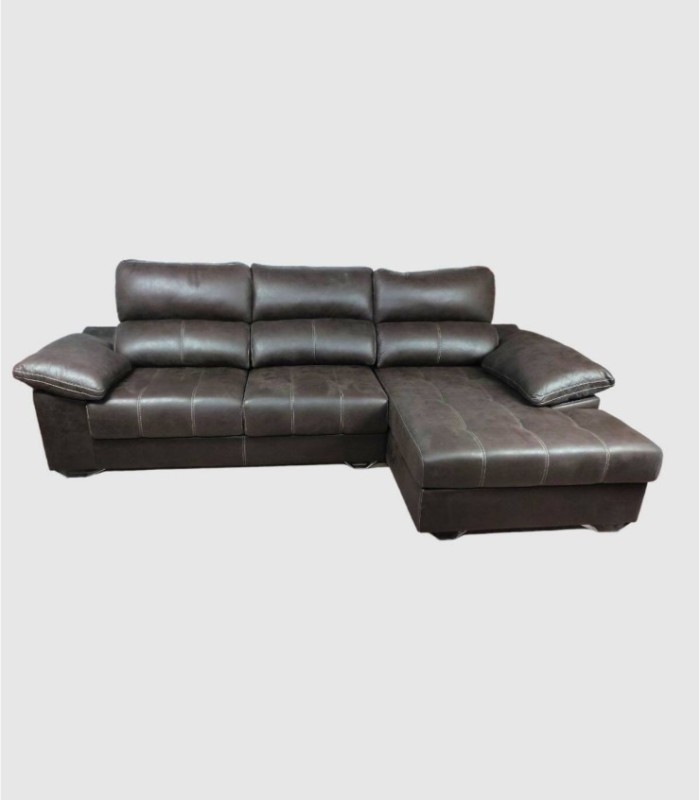 Chaise longue bank met geheugenfunctie