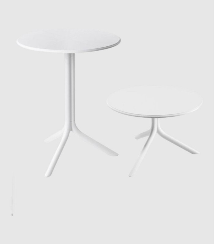 Spritz mini round white table