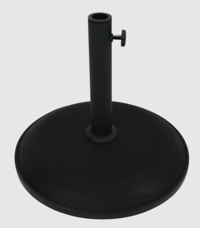 Black parasol base