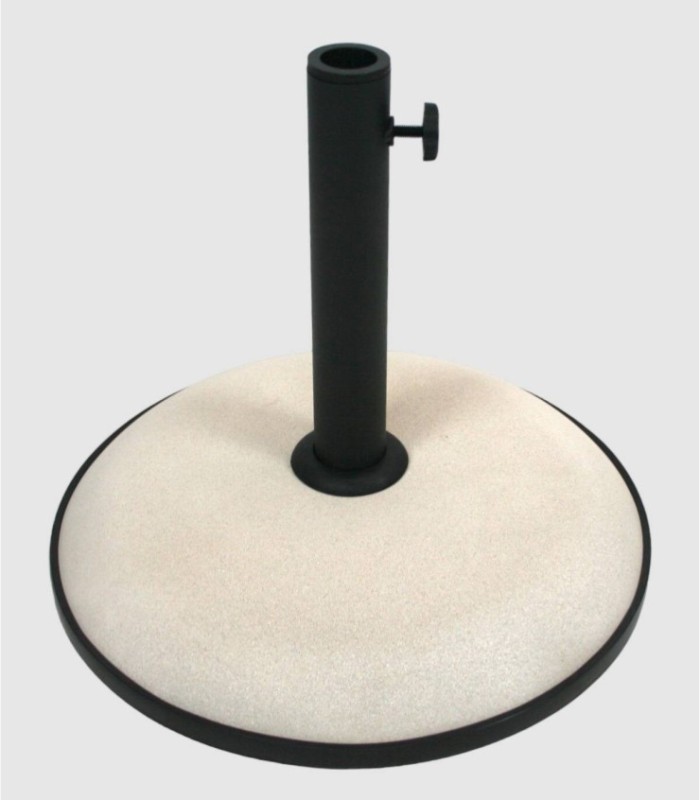 Base de parasol blanco