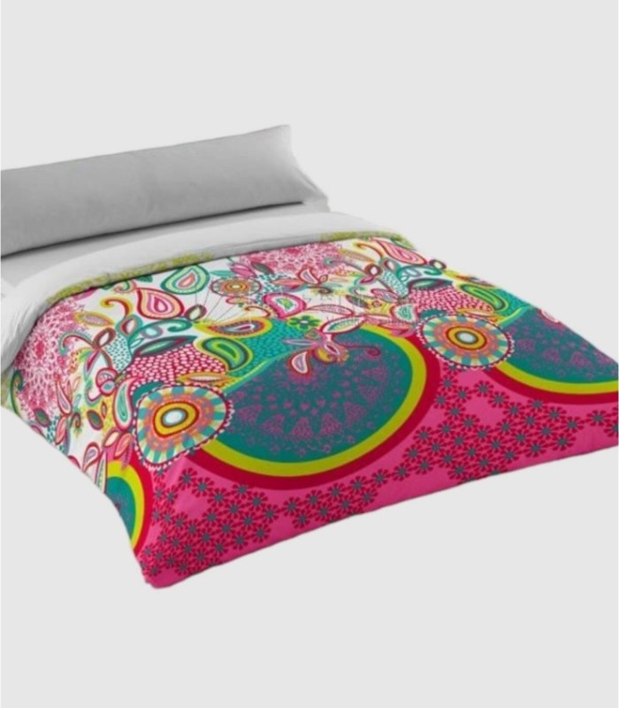 Spring reversible comforter quilt