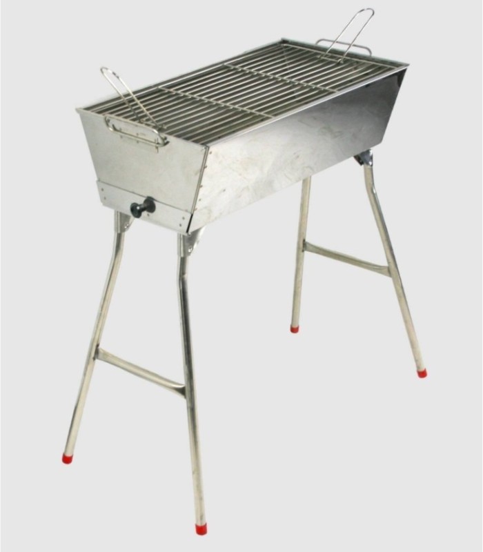 Barbacoa aluminio patas plegables