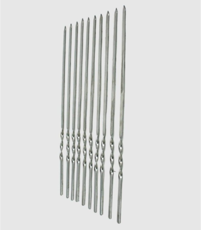 Set 10 pinchos para barbacoa