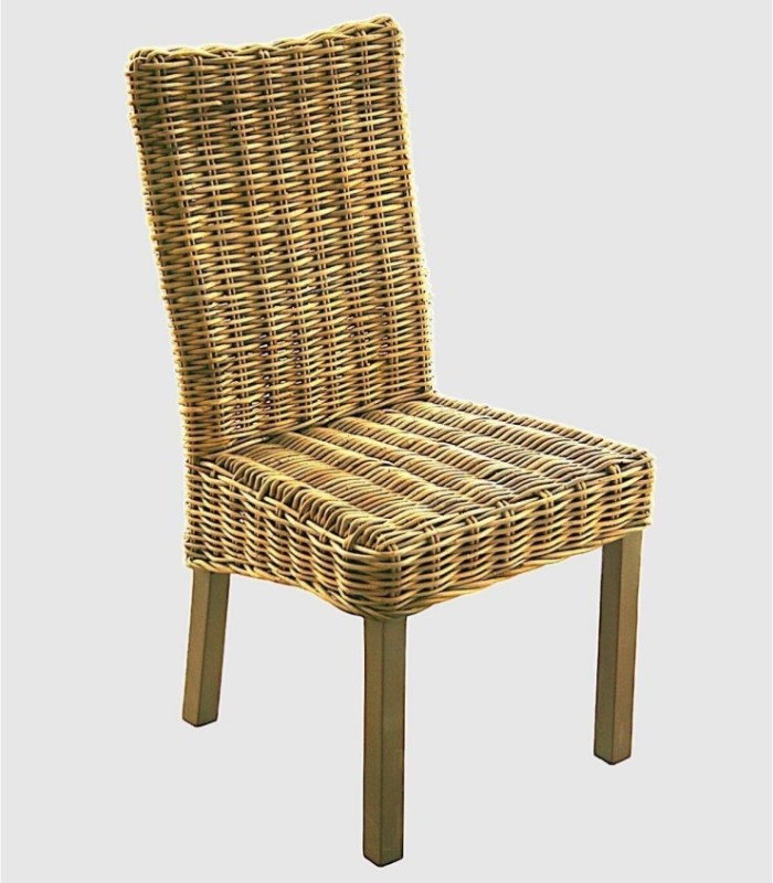 Silla ratán natural Arogane