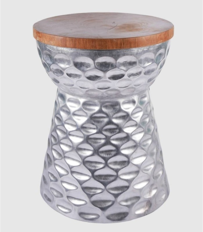 Aluminium krukje met deksel