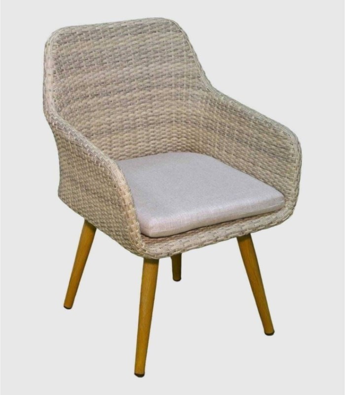 Samoa synthetic rattan chair