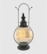 Farol metal glass cobre mate