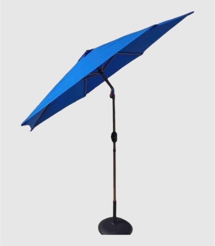 Mediterrane parasol in diverse kleuren