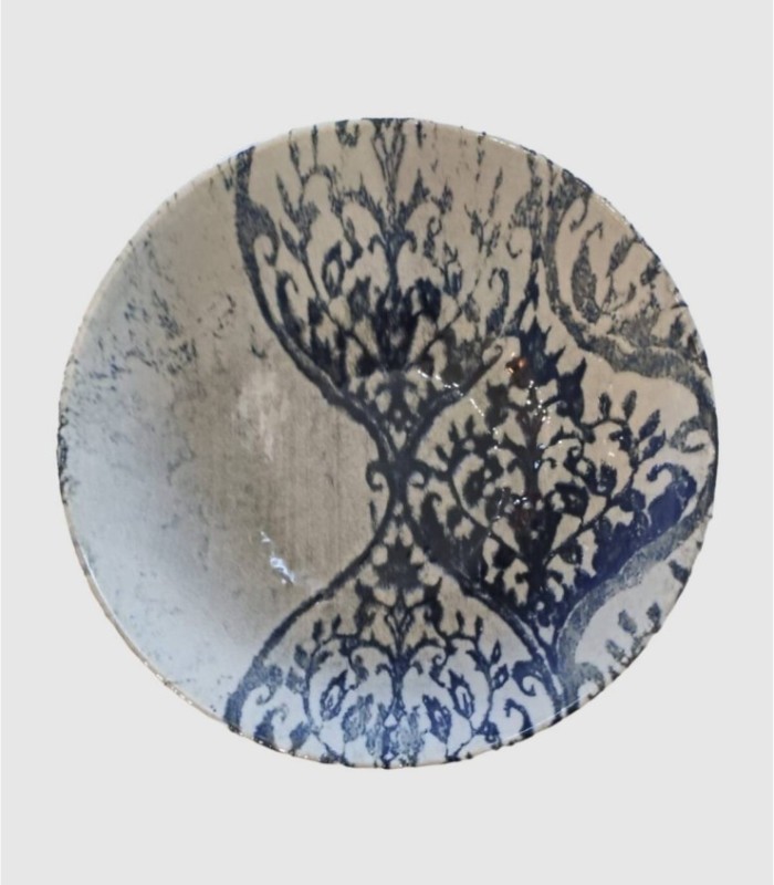 Ceramic Printed Round Bowl