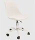 Silla de oficina blanca Kiruna