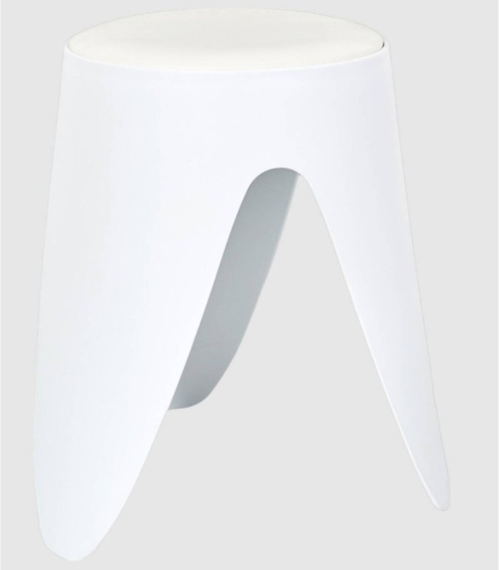 Set of 2 Eve white stools