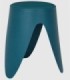 Set 2 taburetes Eve azul