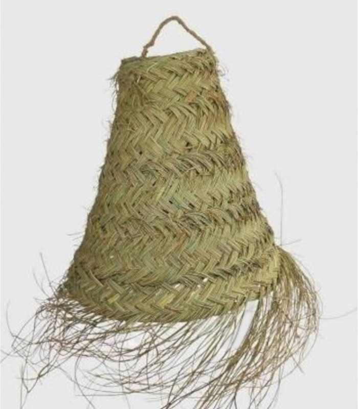 Small thick esparto lamp