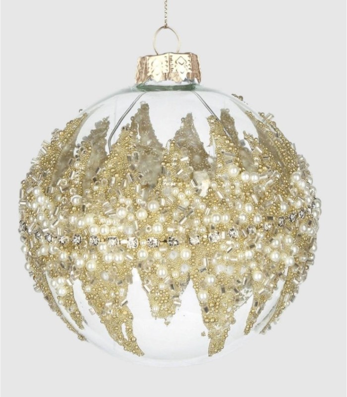 Bola navidad Mirage oro