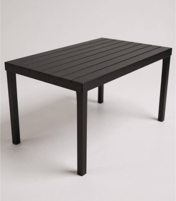 Rechthoekige kunststof tafel Sumatra