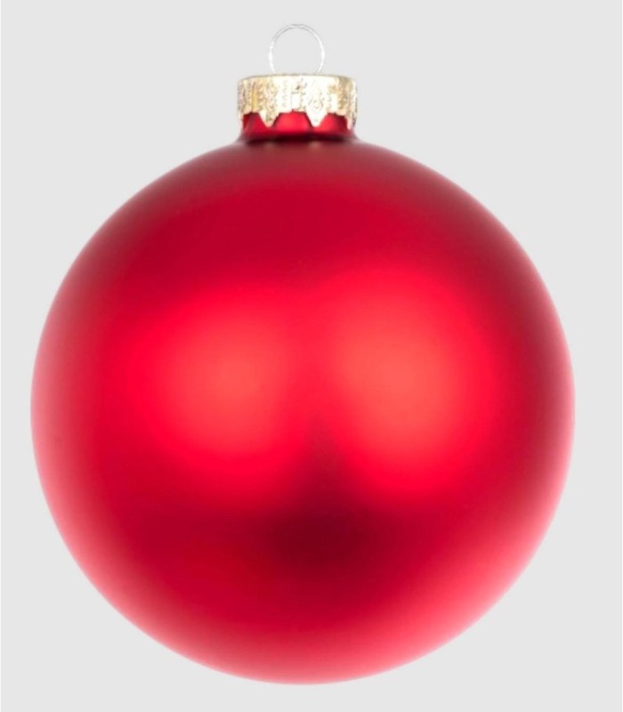 Pack 4 bolas rosso granata