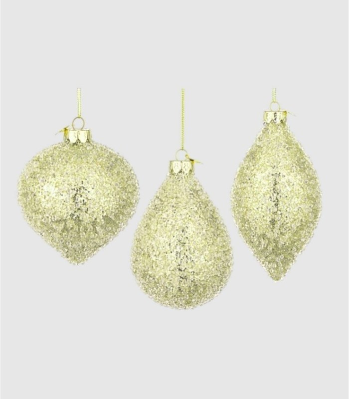 Pack 6 colgantes symphony oro