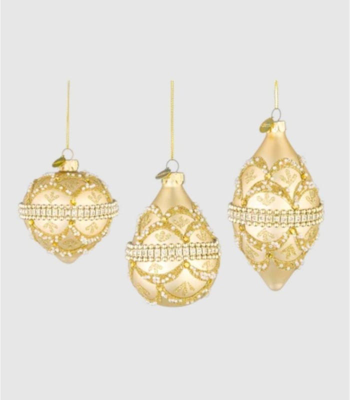 Pack 6 colgantes beloved champagne