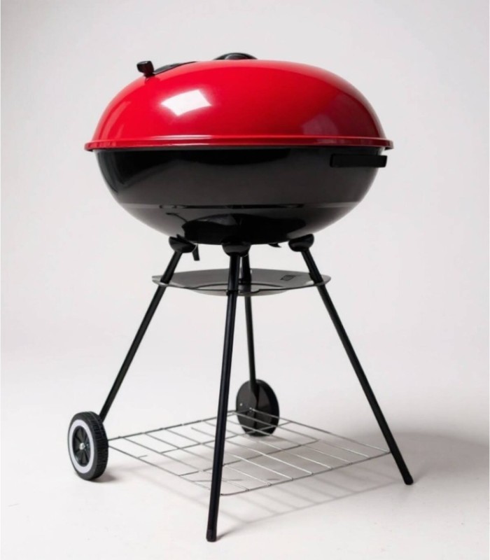 Draagbare rode barbecue