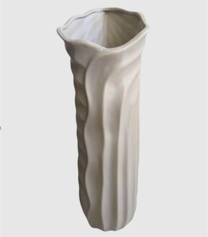 large gray vase