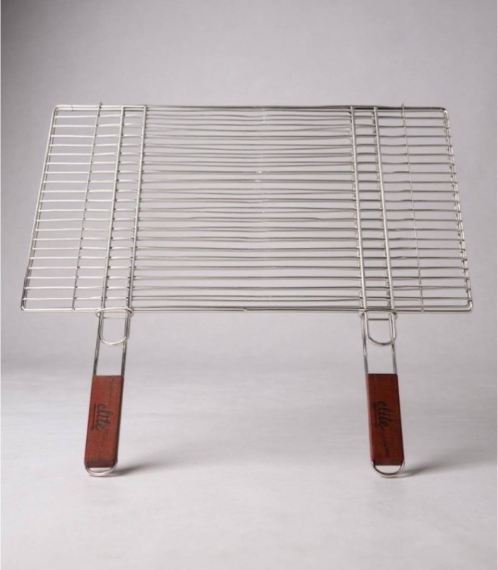 Grote barbecue met dubbele handgreep